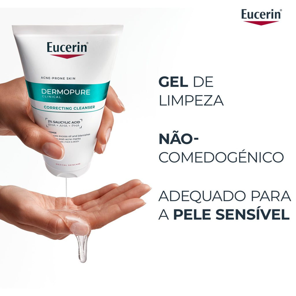 Eucerin DermoPure Clinical Gel de Limpeza Concentrado 150ml