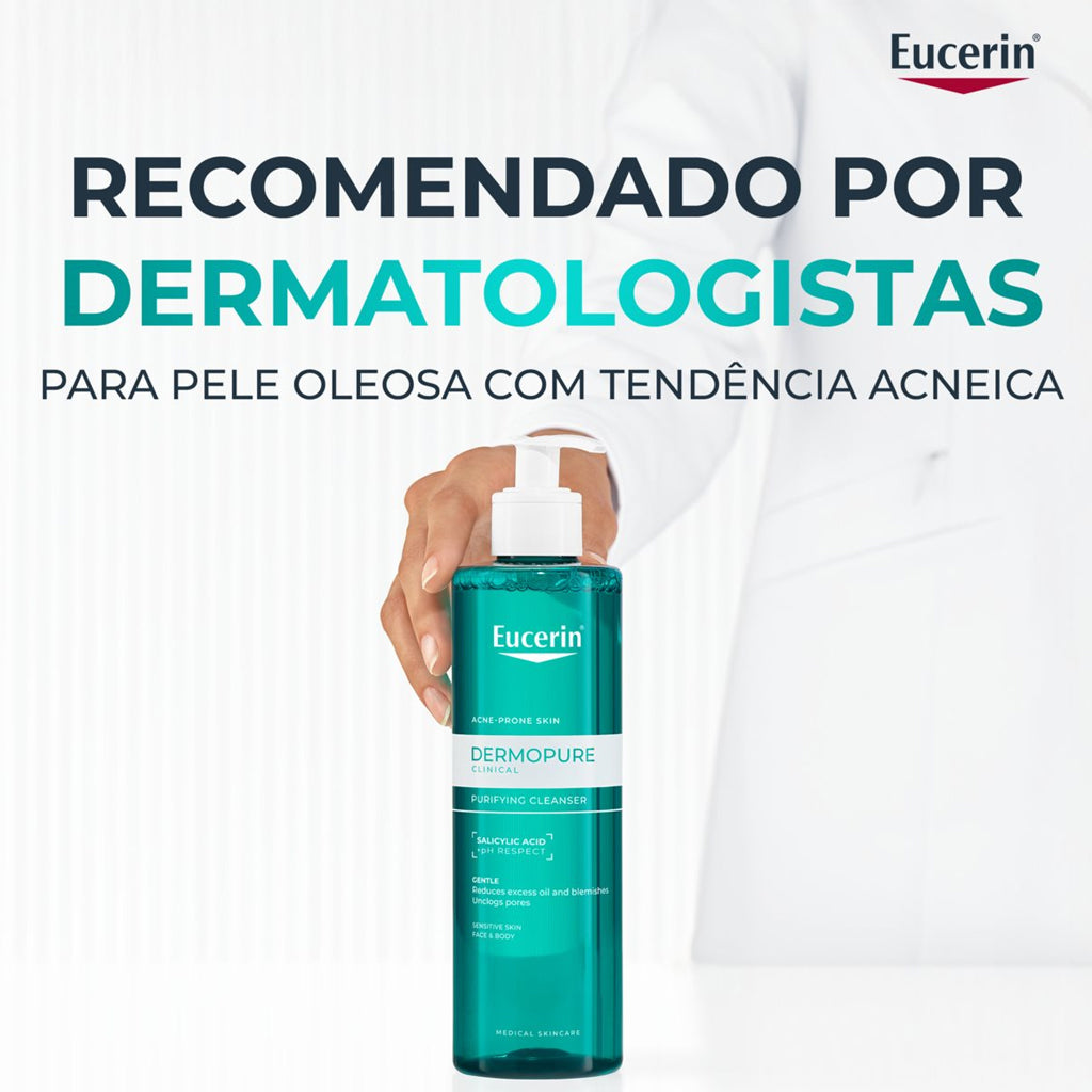 Eucerin DermoPure Clinical Gel de Limpeza Purificante 400ml