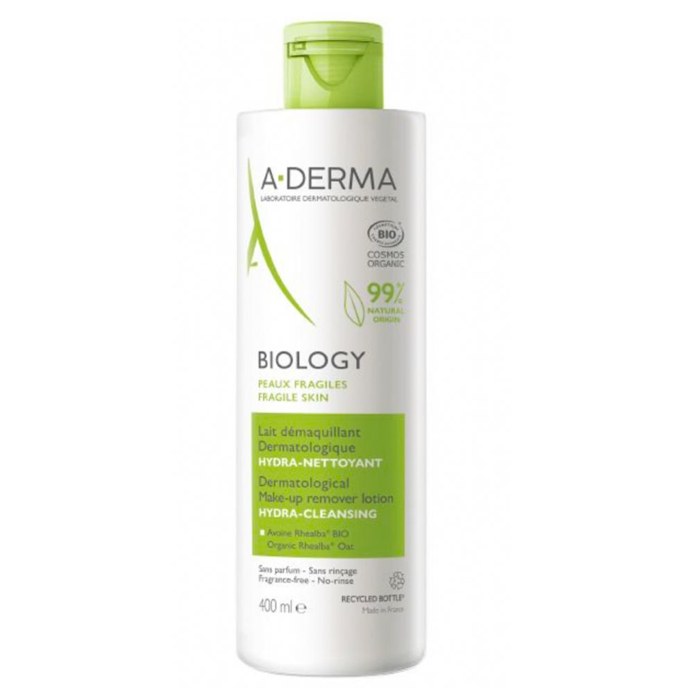 A-Derma Biology Loção Desmaquilhante 400 ml