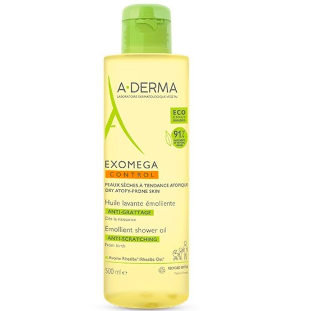 زيت الاستحمام المرطب A-Derma Exomega 500 مل