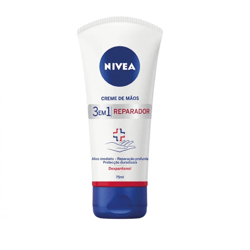 Nivea Creme de Mãos Reparador 3 em 1  75 ml
