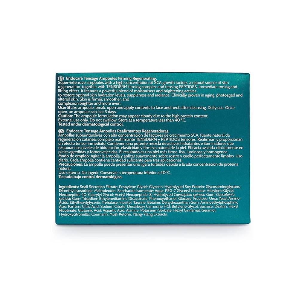 Endocare Tensage 10 Ampoules