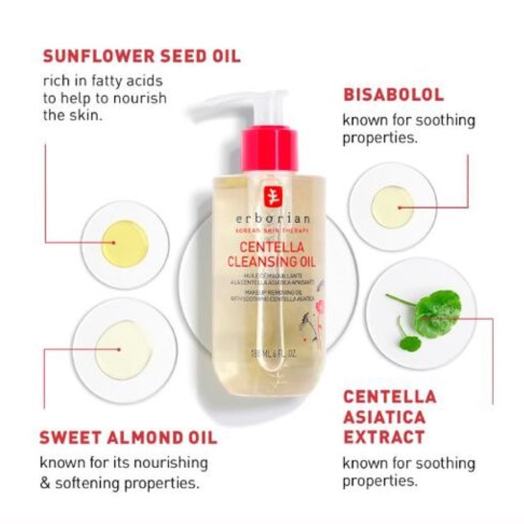 Erborian Centella Cleansing Oil 180 ml