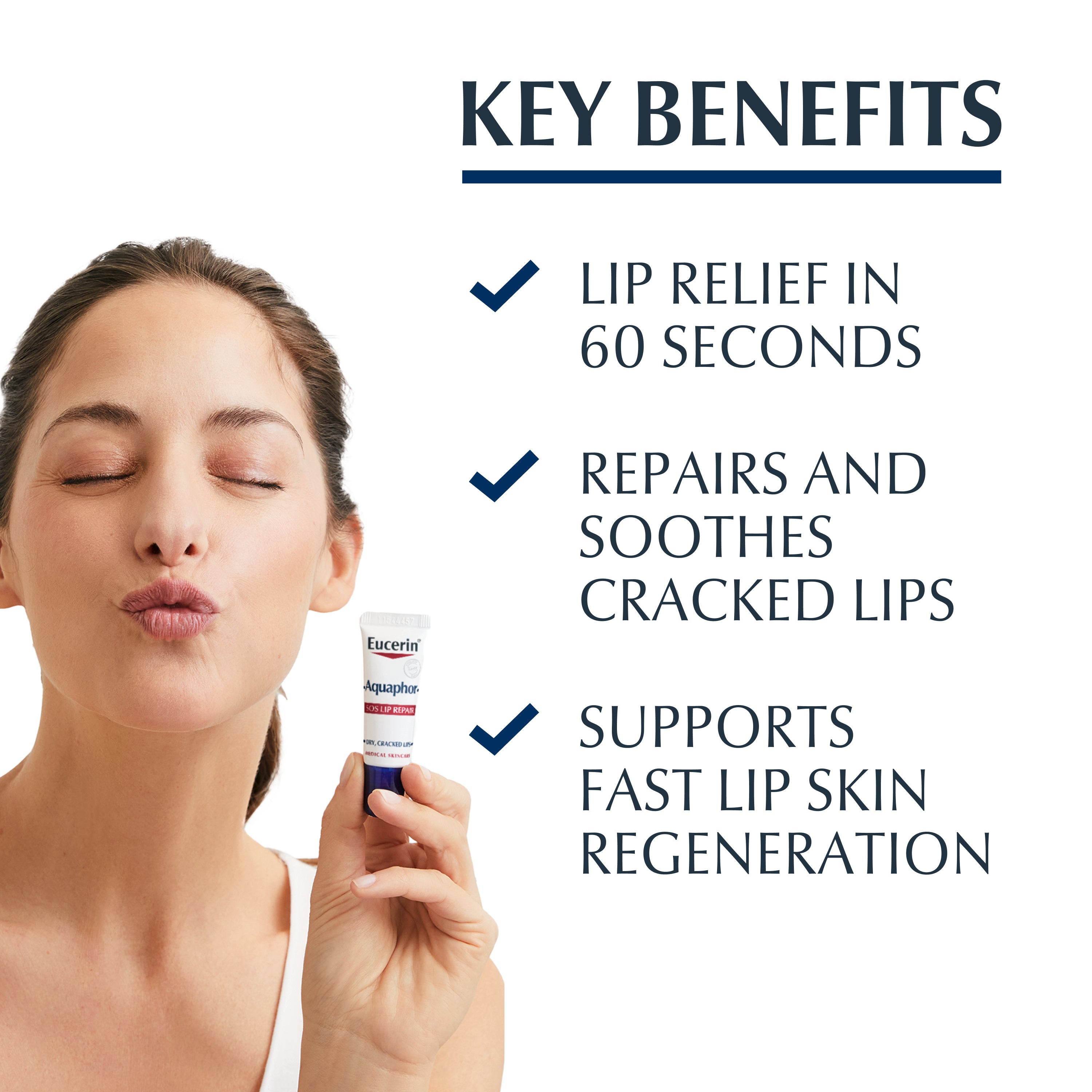 Eucerin Aquaphor SOS Regenerador Labial 10 ml