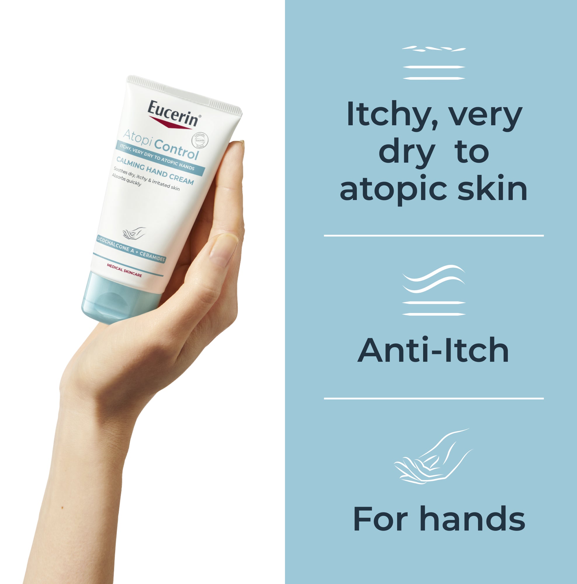 Eucerin AtopiControl Creme de Mãos 75ml