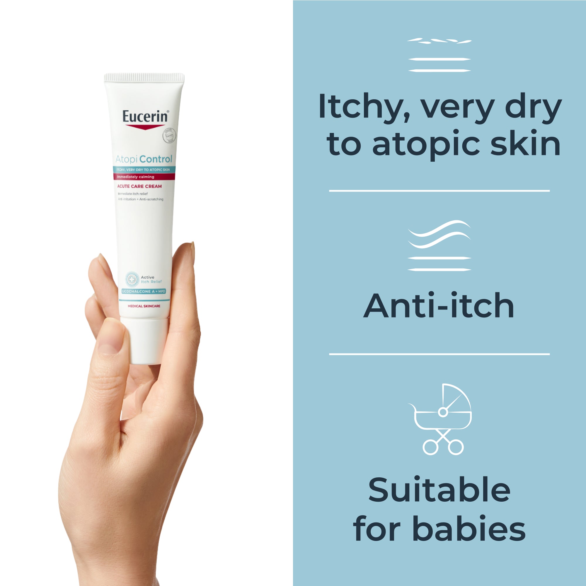 كريم يوسيرين أتوبي كنترول للعناية الحادة 40 مل