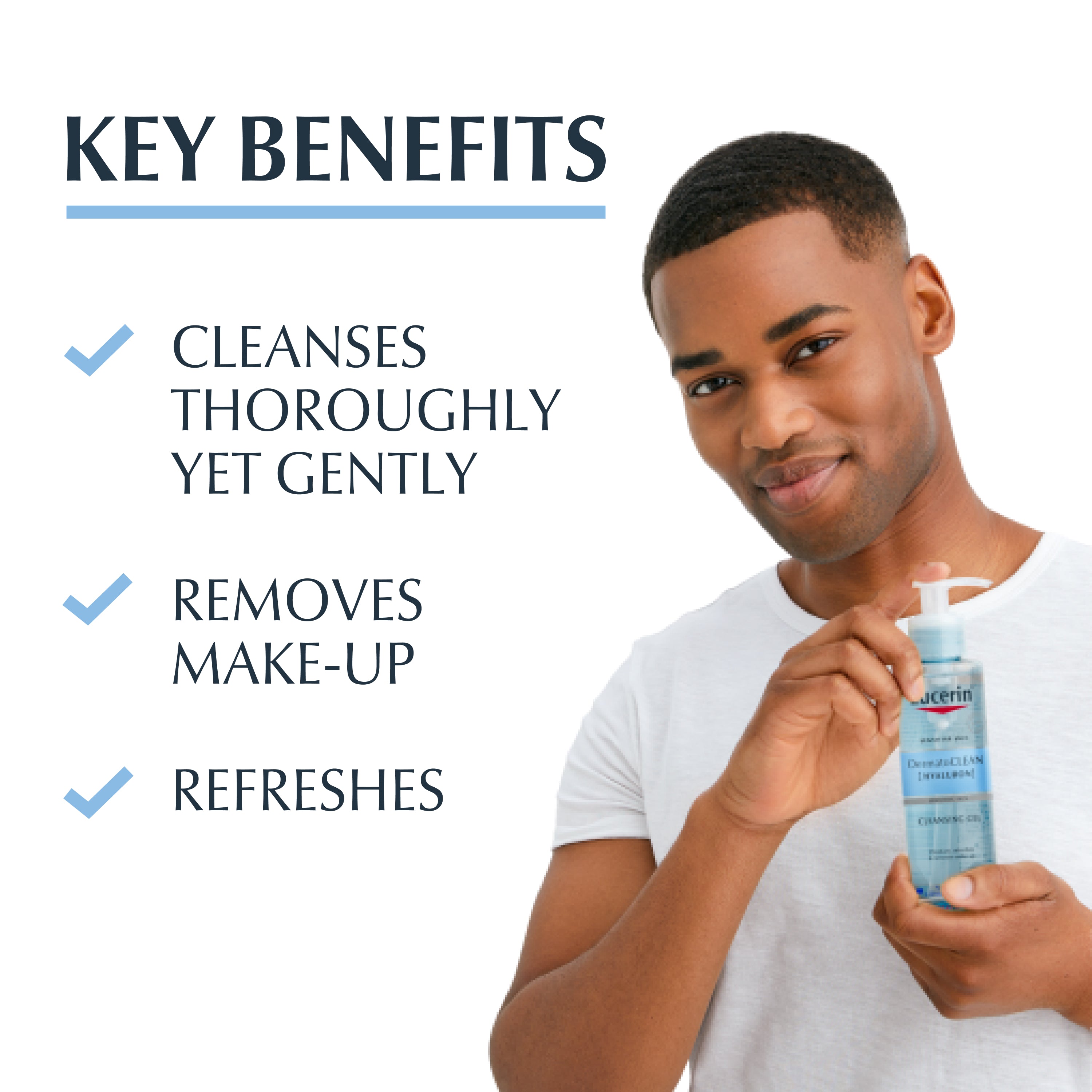 جل يوسيرين ديرماتوكلين المنظف المنعش 200 مل 