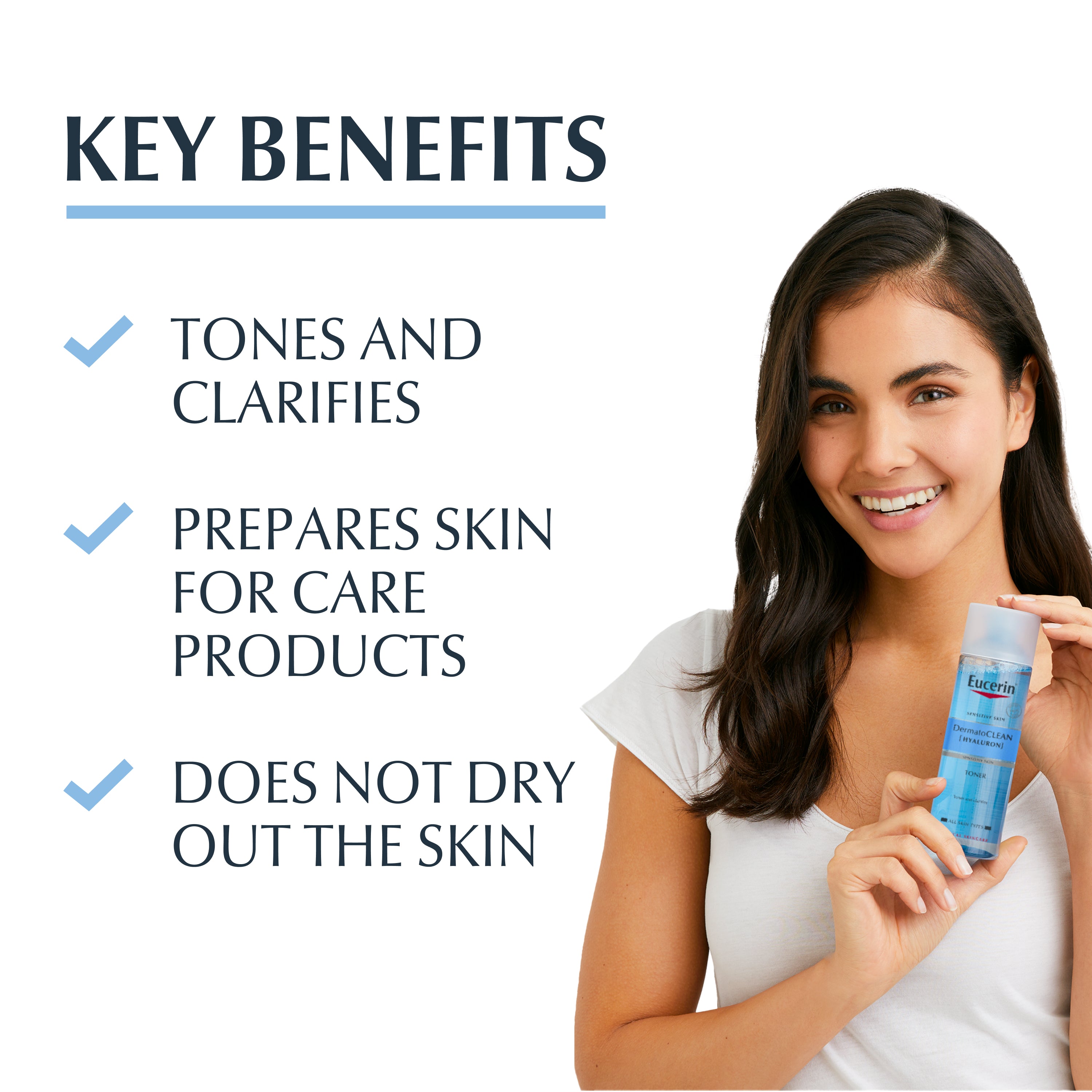 Eucerin DermatoCLEAN Tónico Suave 200 ml