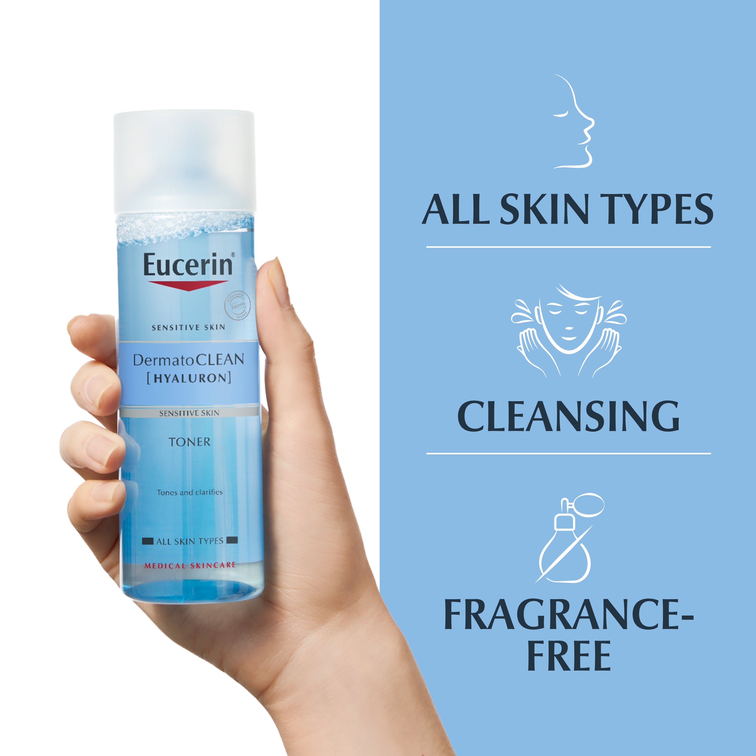 Eucerin DermatoCLEAN Tónico Suave 200 ml