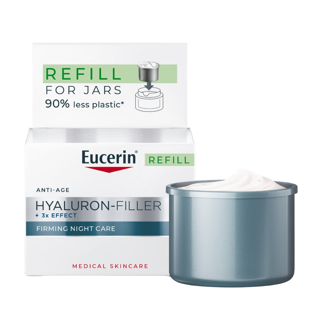 Eucerin Hyaluron Filler 3x Effect Creme de Noite Recargas – 50 ml