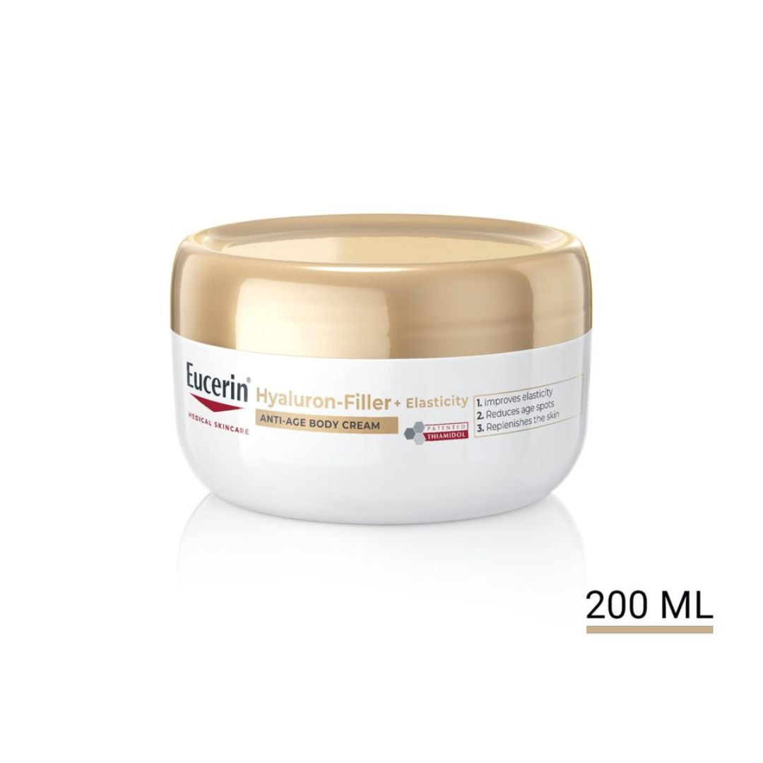 Eucerin Hyaluron-Filler + Elasticity Creme de Corpo Anti-idade 200ml