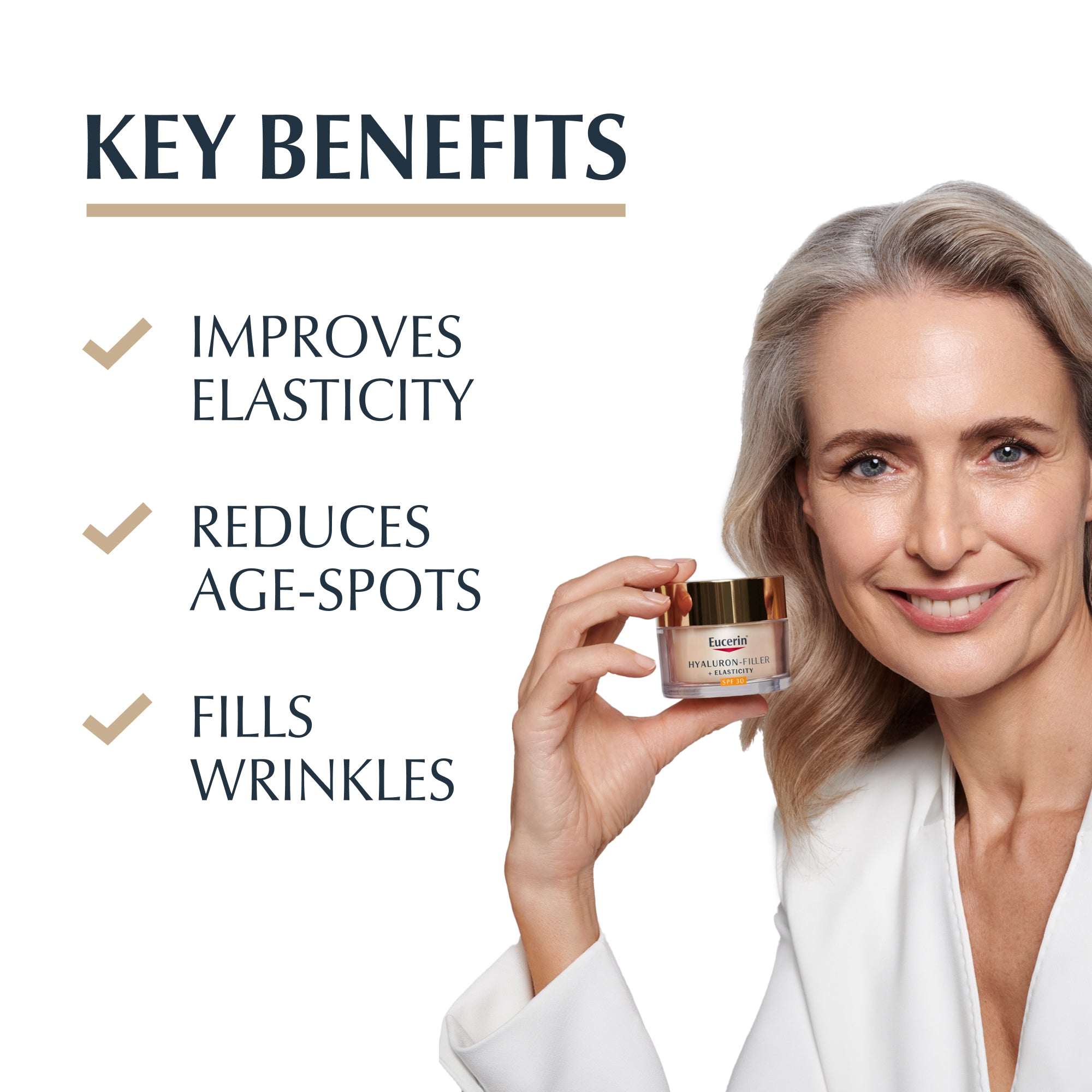 Eucerin Hyaluron-Filler + Elasticity Creme de Dia FPS 30 50ml