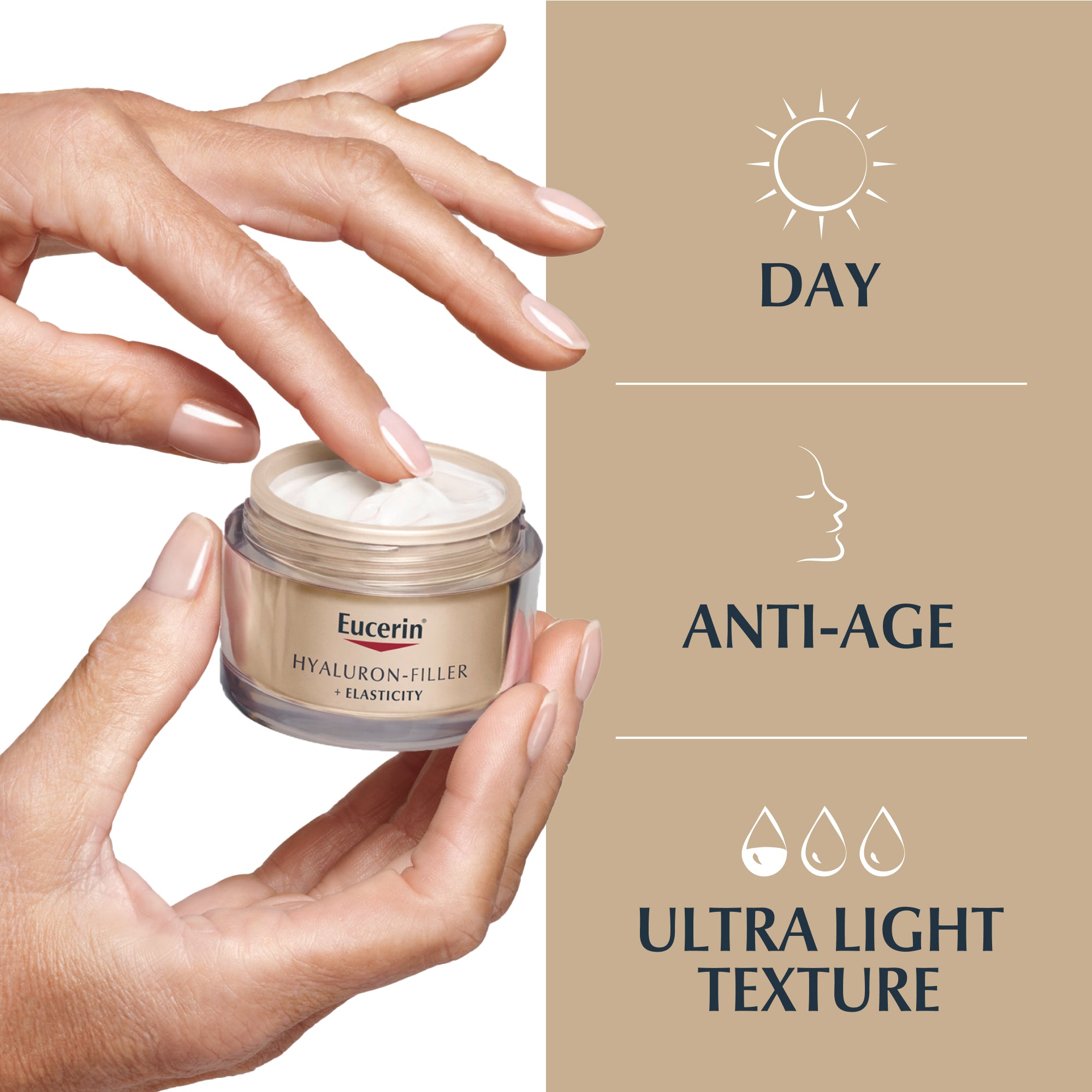 Hyaluron-Filler + Elasticity Creme de Dia FPS 15 50ml