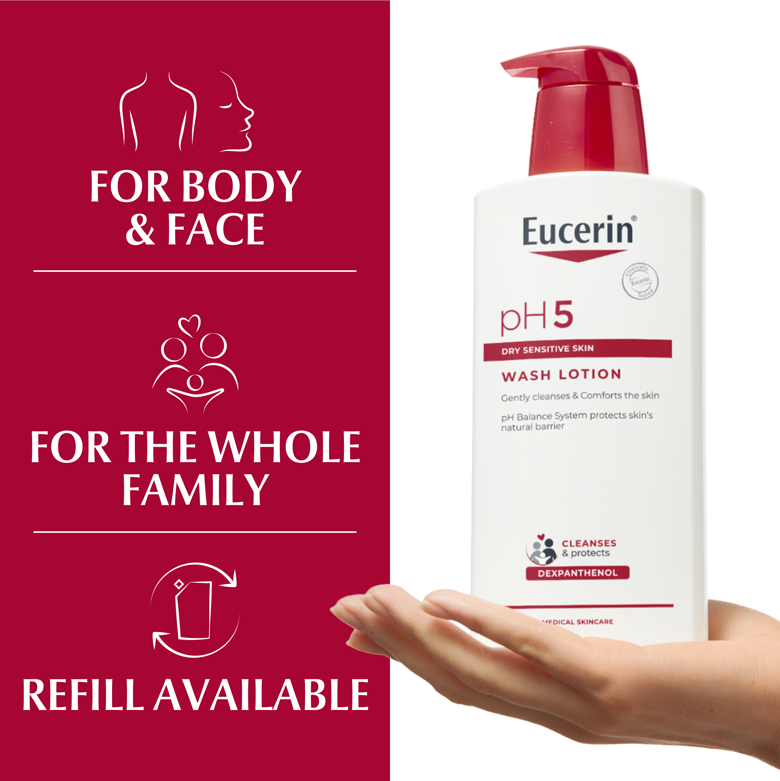 Eucerin pH5 Gel de Banho 400 ml
