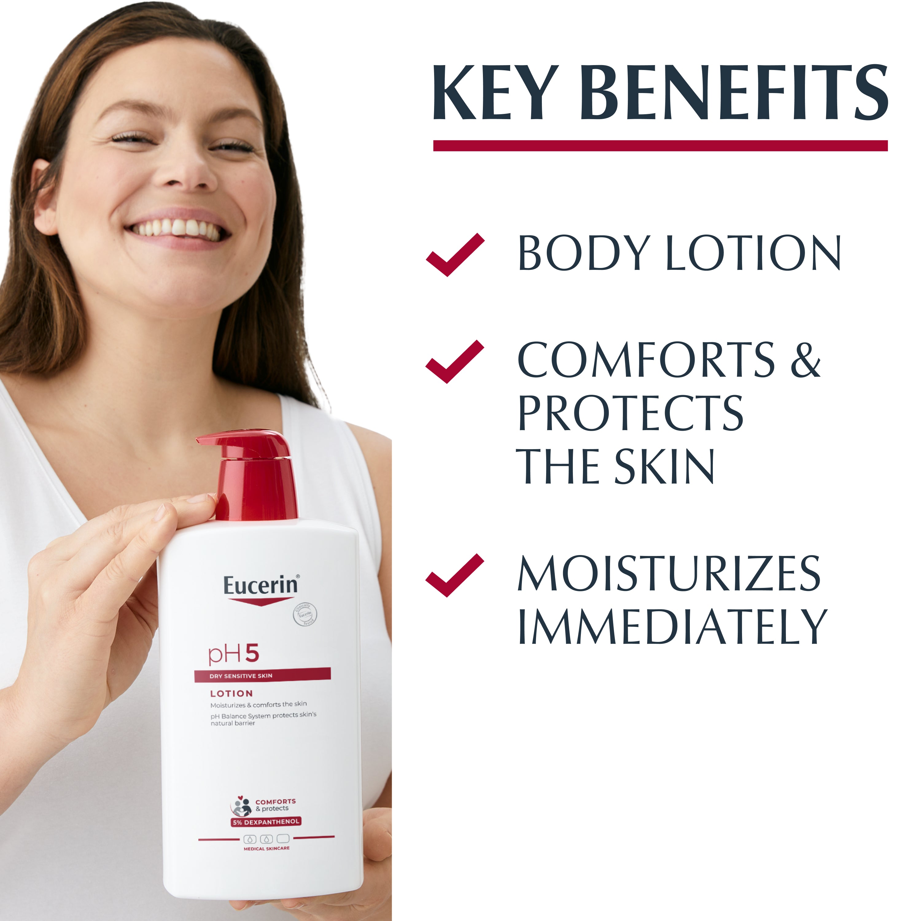 Eucerin pH5 Loção Hidratante 1 L