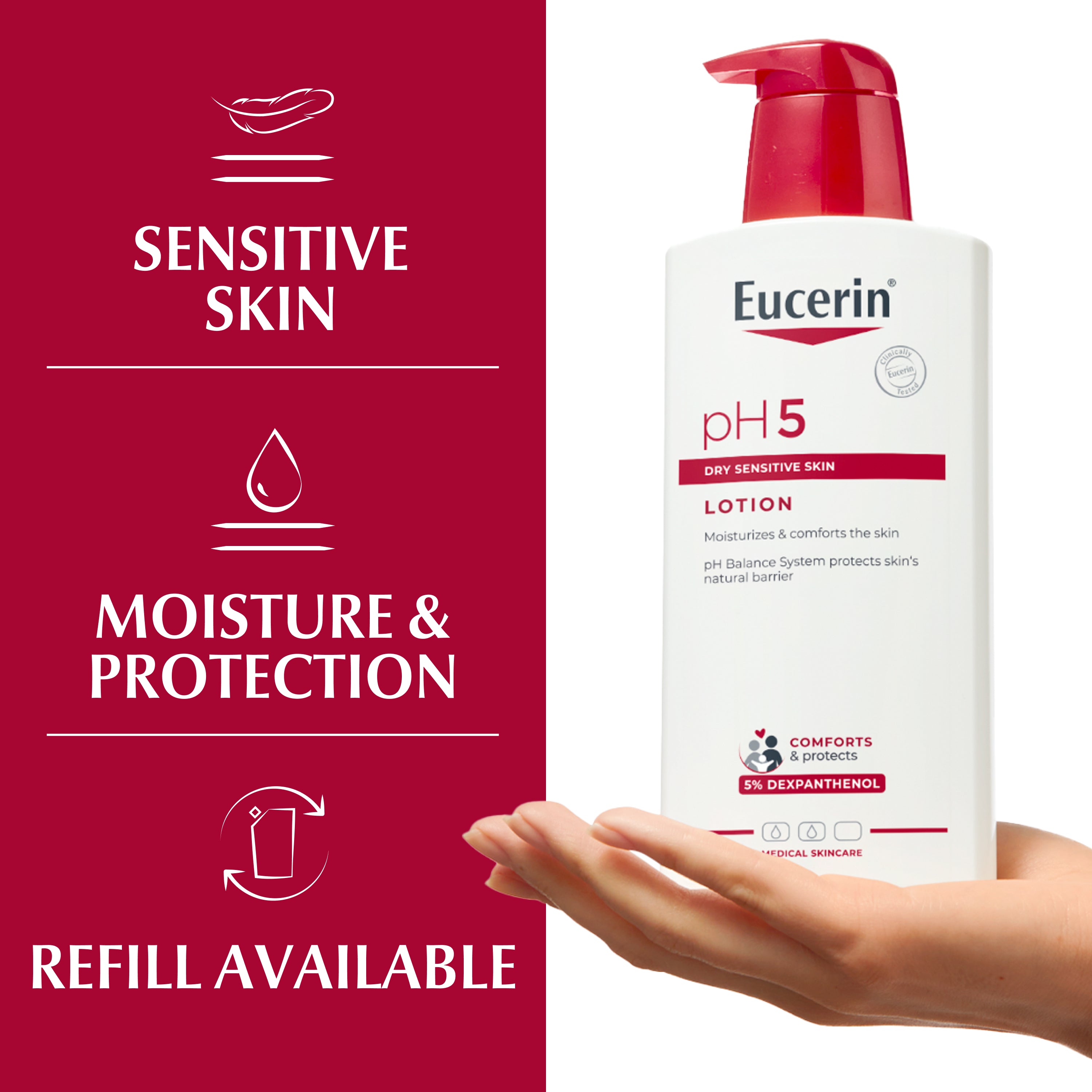 Eucerin pH5 Loção Hidratante 400 ml