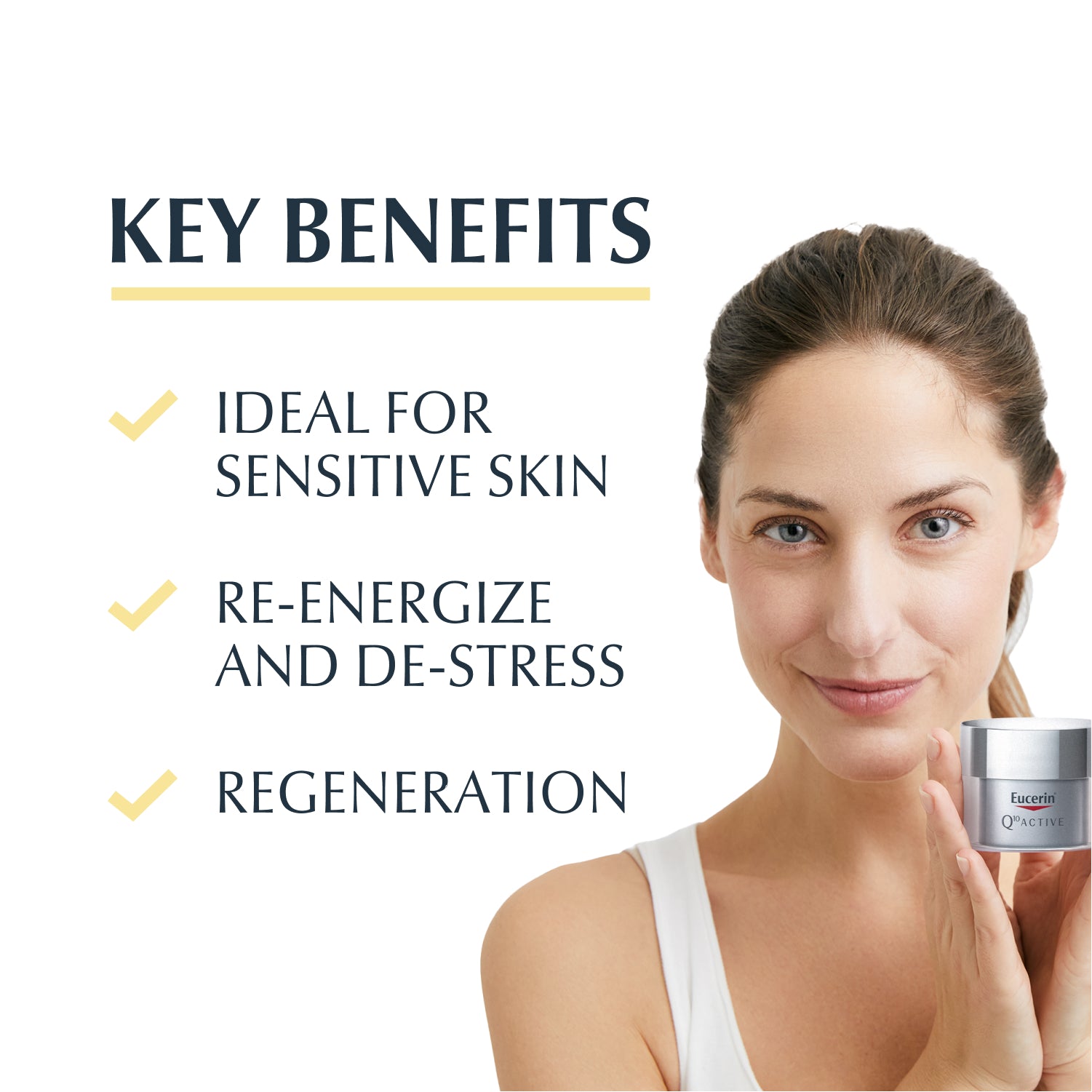 Eucerin Q10 Active Creme de Dia FPS15 50 ml