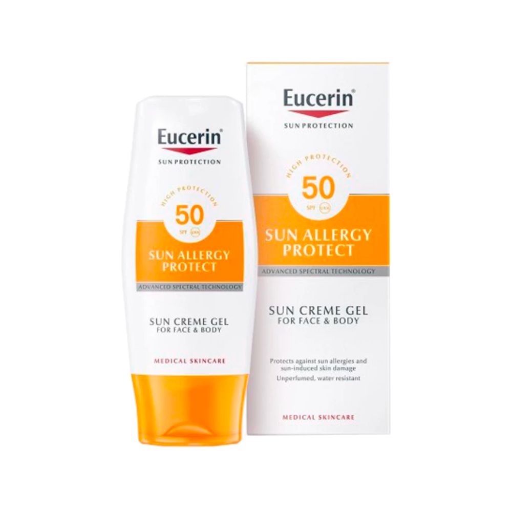 Eucerin Sun Creme-Gel solar Proteção Alergias 150 ml