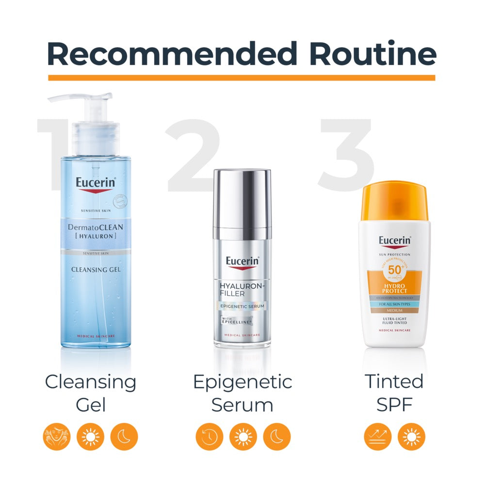 Eucerin Hydro Protect FPS50+ Tinted Médio 50 ml