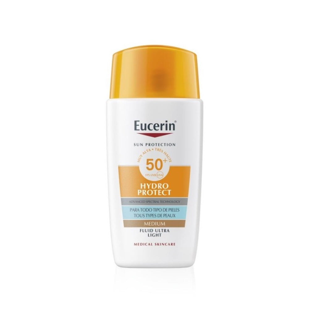 Eucerin Hydro Protect FPS50+ Tinted Médio 50 ml