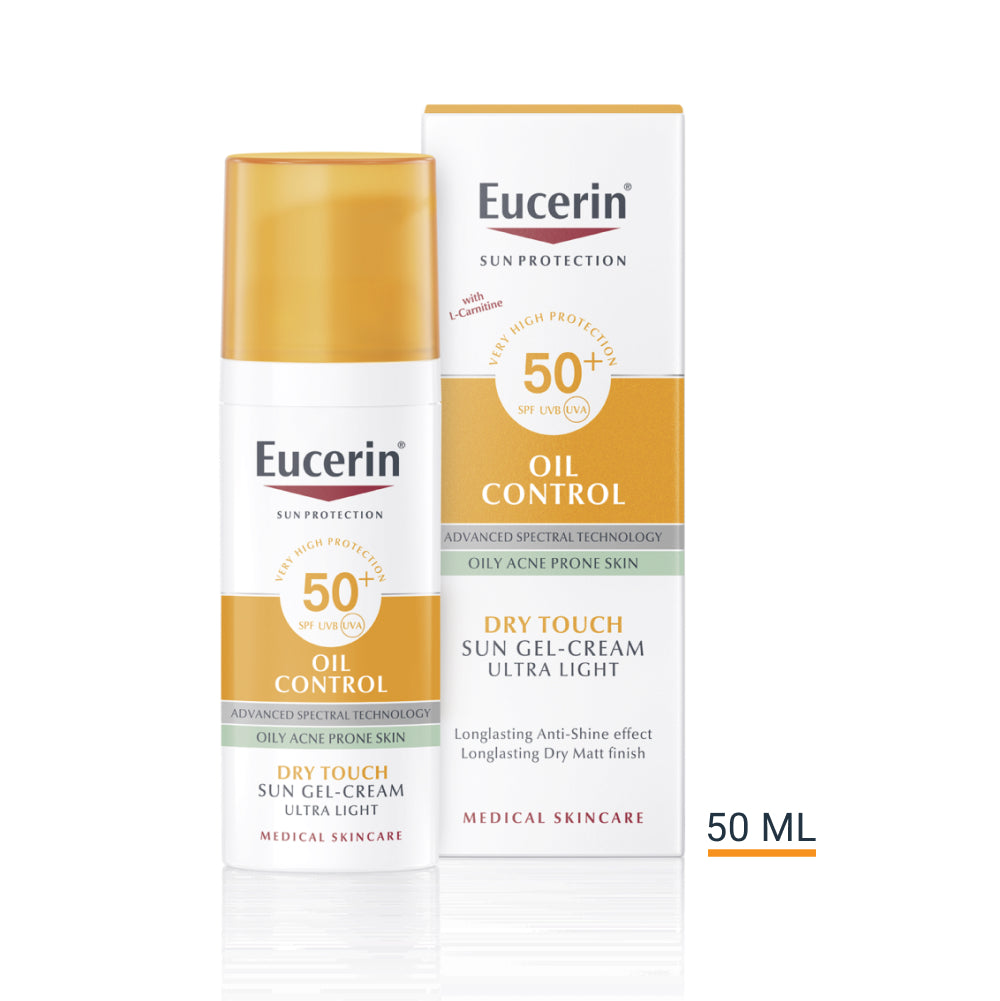 Eucerin Sun Oil Control Gel-Creme Toque Seco FPS 50+ 50ml