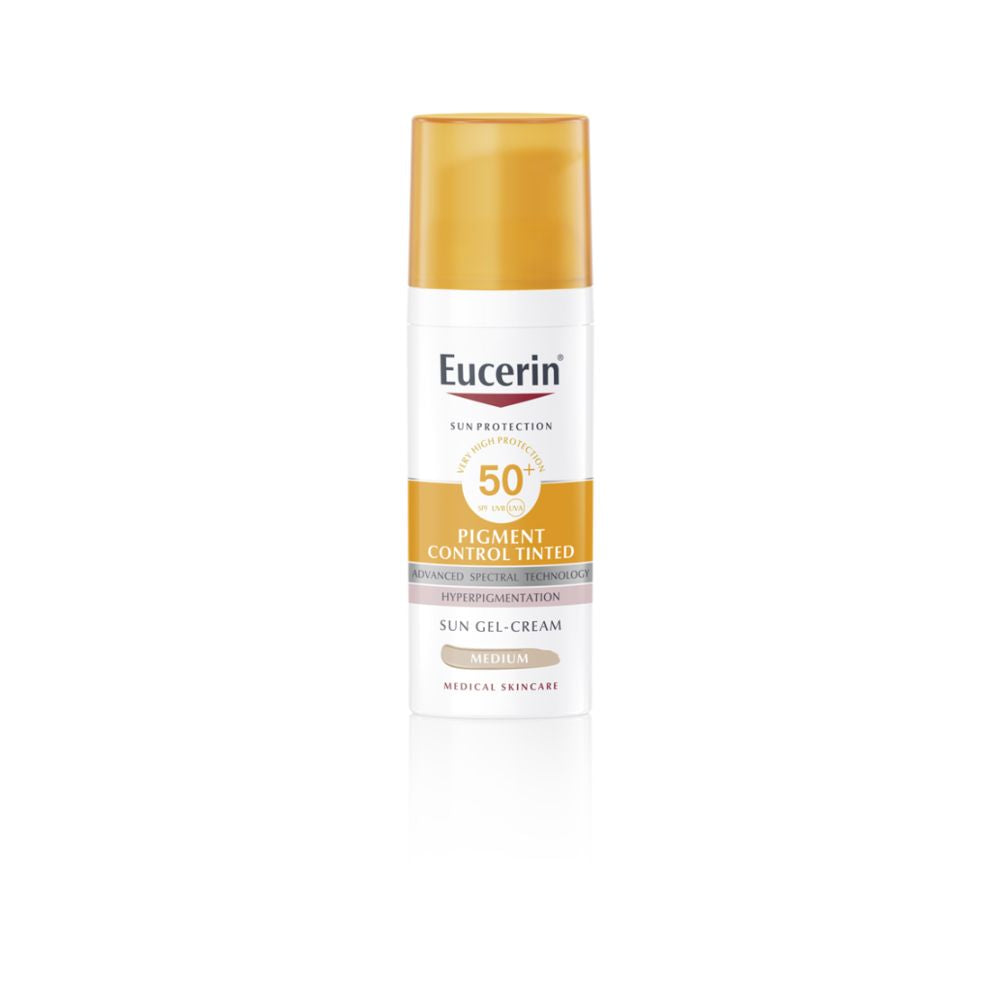 Eucerin Sun Pigment Control Gel-Creme Tom Médio FPS 50+ 50 ml