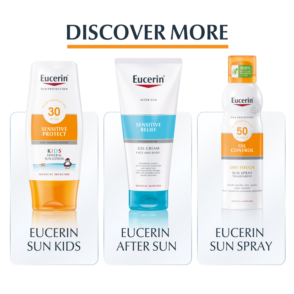Eucerin Sun Sensitive Protect Gel-Creme Toque Seco FPS 50+ 200ml
