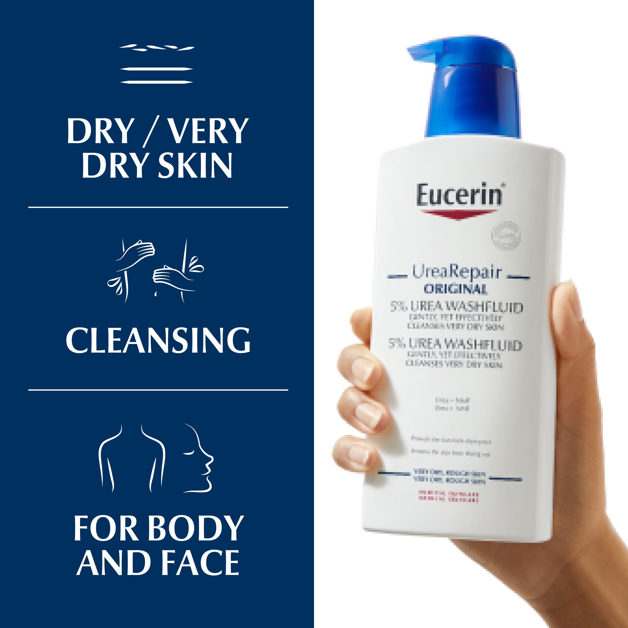 Eucerin UreaRepair Plus Gel de Banho 5% Ureia 400ml