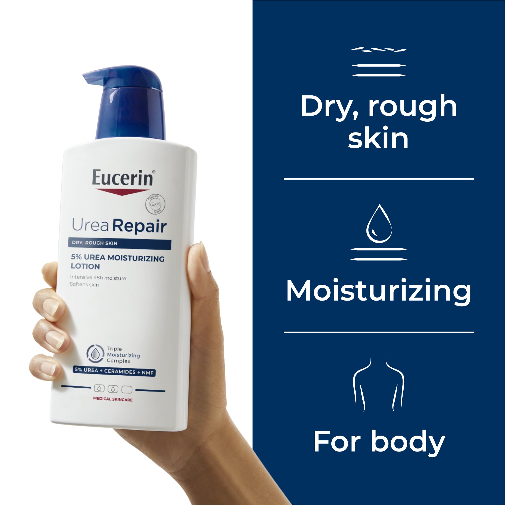 Eucerin UreaRepair Plus Loção 5% Ureia 400ml