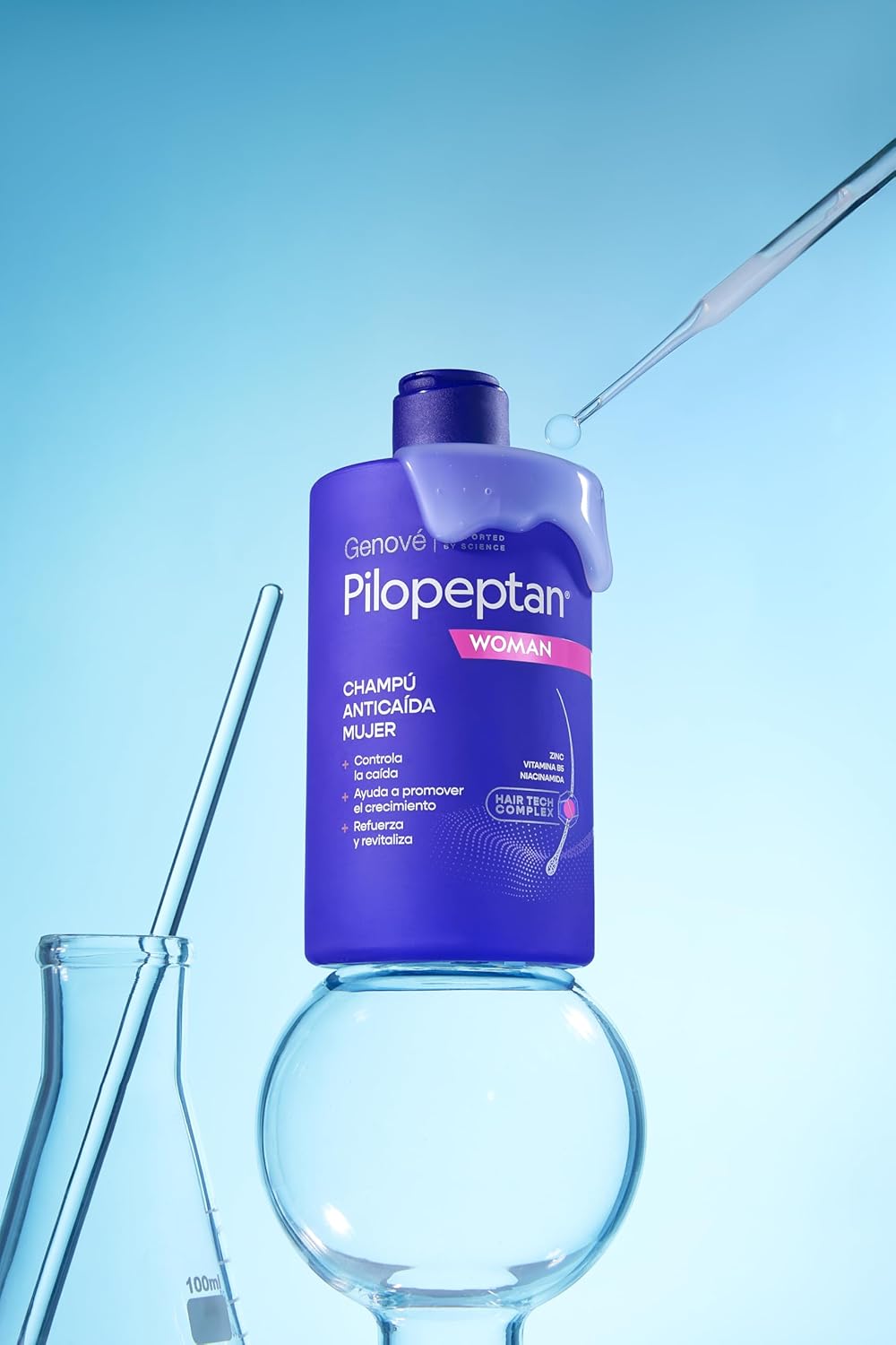 Genové Pilopeptan Woman Champô Anti-Queda Cabelo 250ml