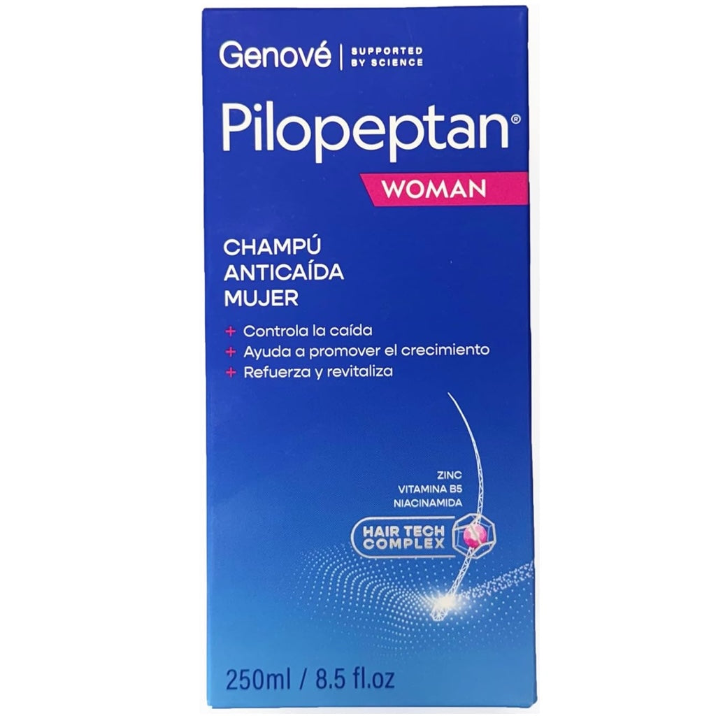 Genové Pilopeptan Woman Champô Anti-Queda Cabelo 250ml