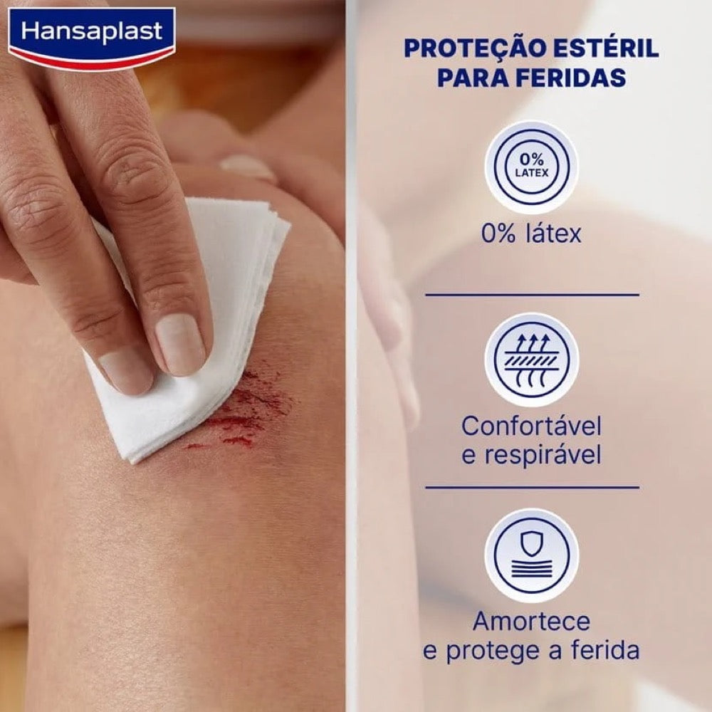 Hansaplast Compressas Esterilizadas 10 Unidades