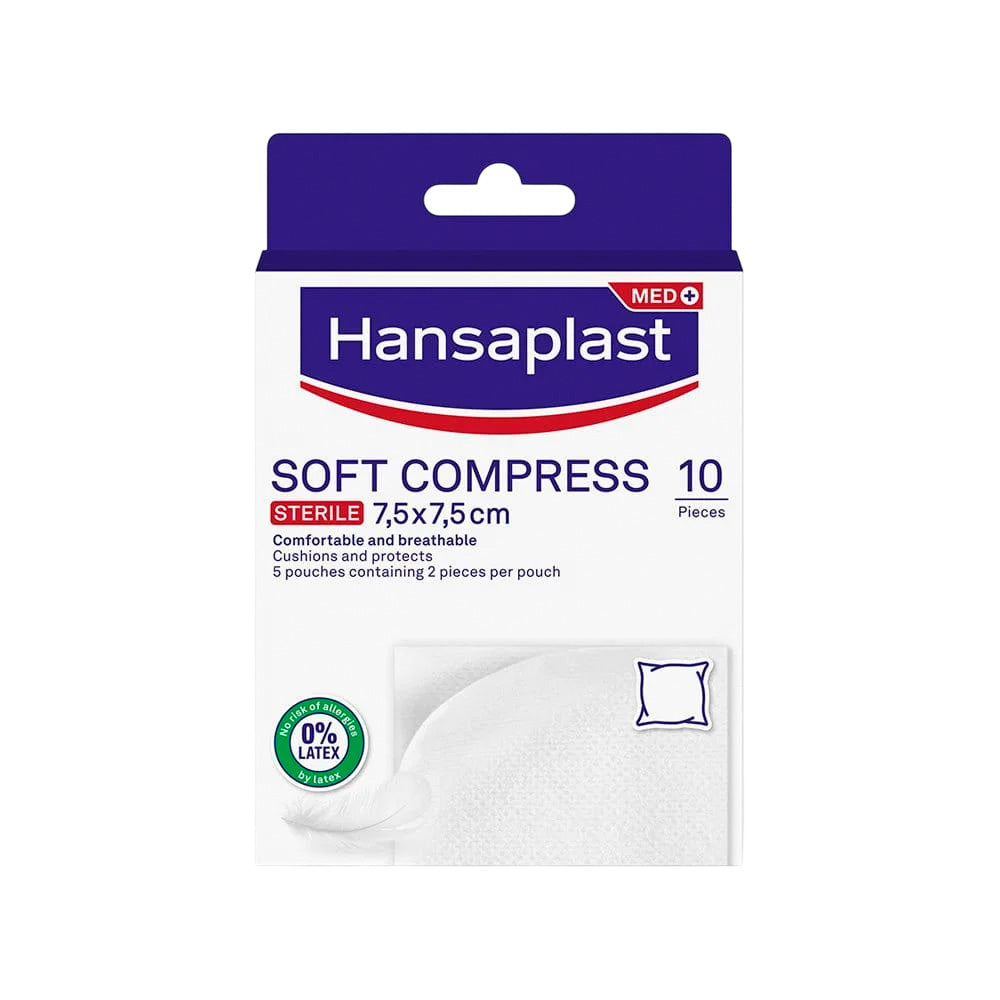 Hansaplast Compressas Esterilizadas 10 Unidades