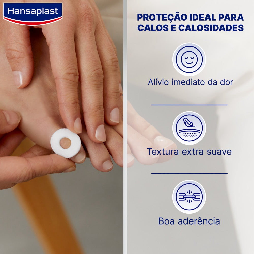 Hansaplast Cuidado dos Pés Almofadas Para Calos 20 Unidades
