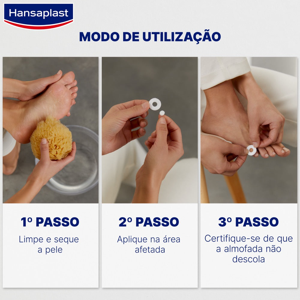 Hansaplast Cuidado dos Pés Almofadas Para Calos 20 Unidades