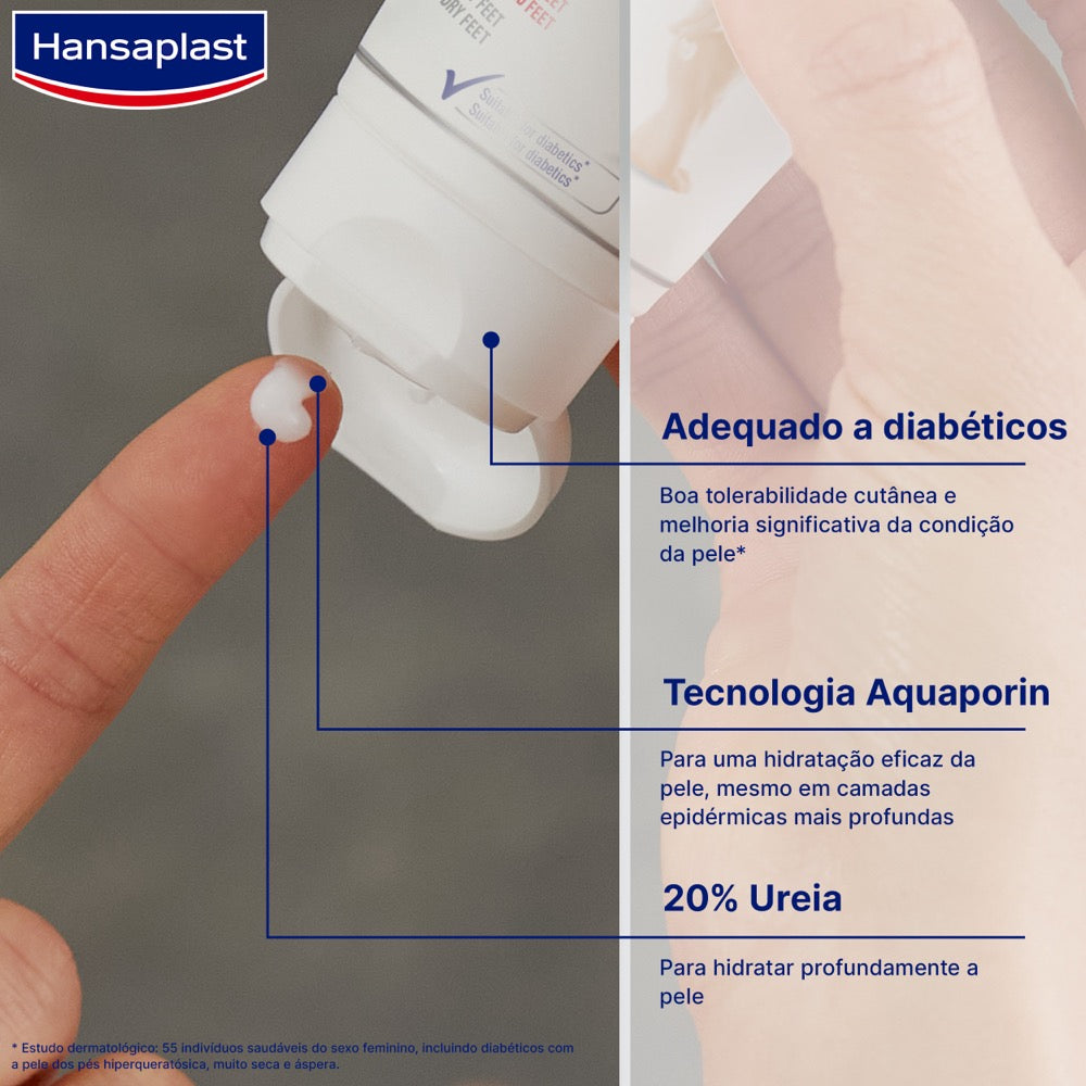 Hansaplast Cuidado dos Pés Creme Calosidades 75ml