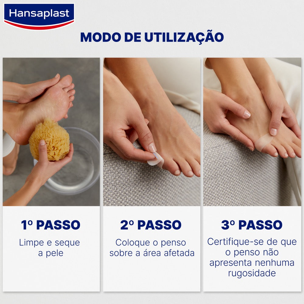 Hansaplast Cuidado dos Pés Pensos Para Bolhas 5 Unidades