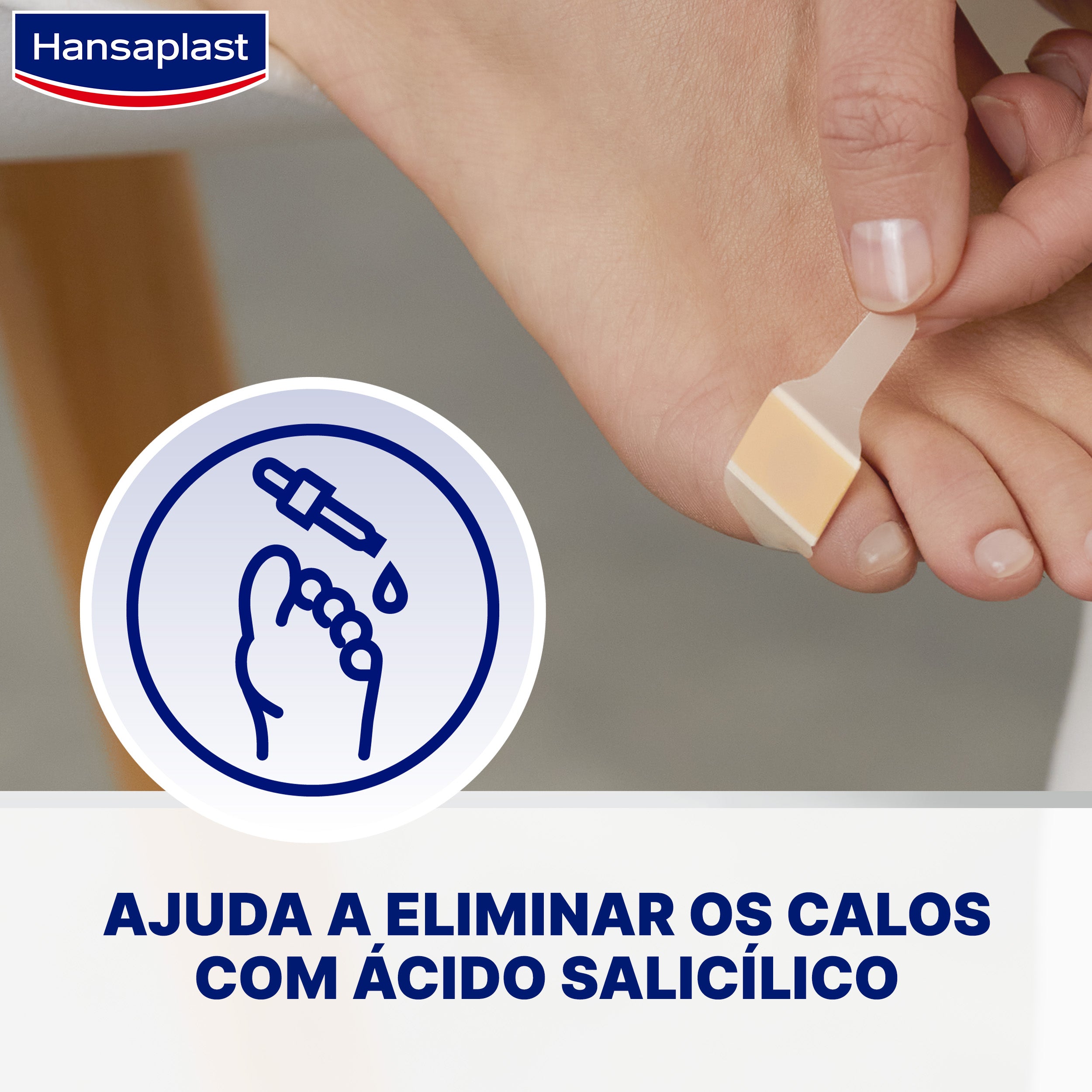 Hansaplast Cuidado dos Pés Pensos para Calos 8 Unidades