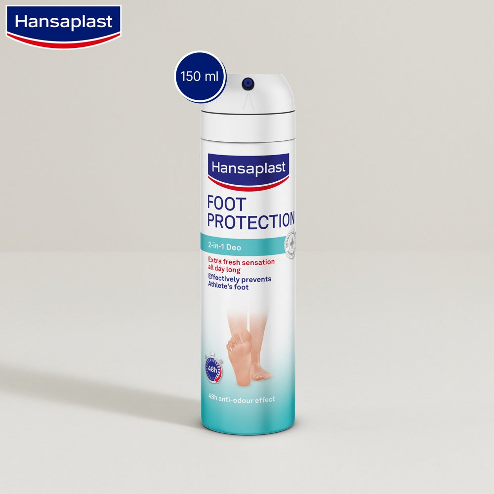 مزيل عرق القدمين هانزابلاست 2 في 1، 150 مل
