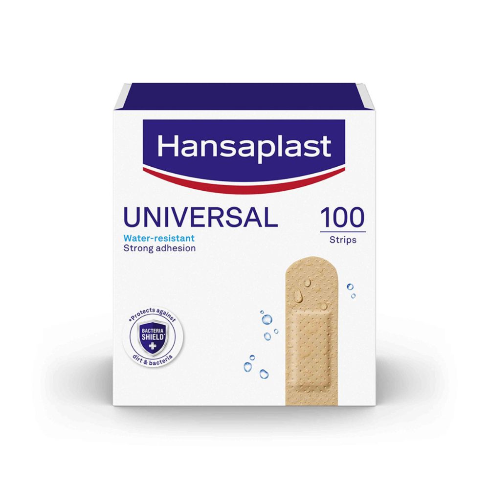 ضمادات هانسابلاست العالمية 100 وحدة