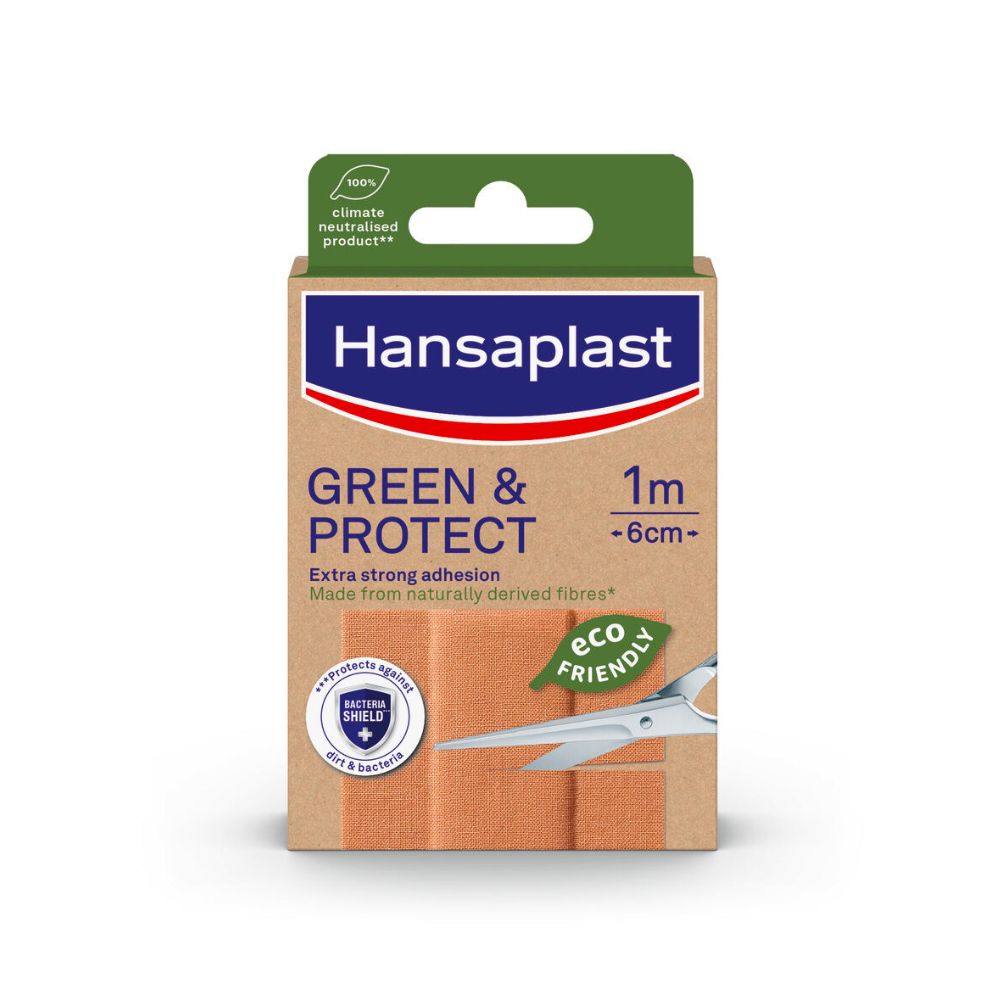 Hansaplast Green & Protect 1mx6cm