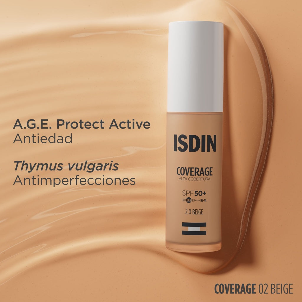 ISDIN Coverage 2.0 BEIGE SPF50+ 30 ml