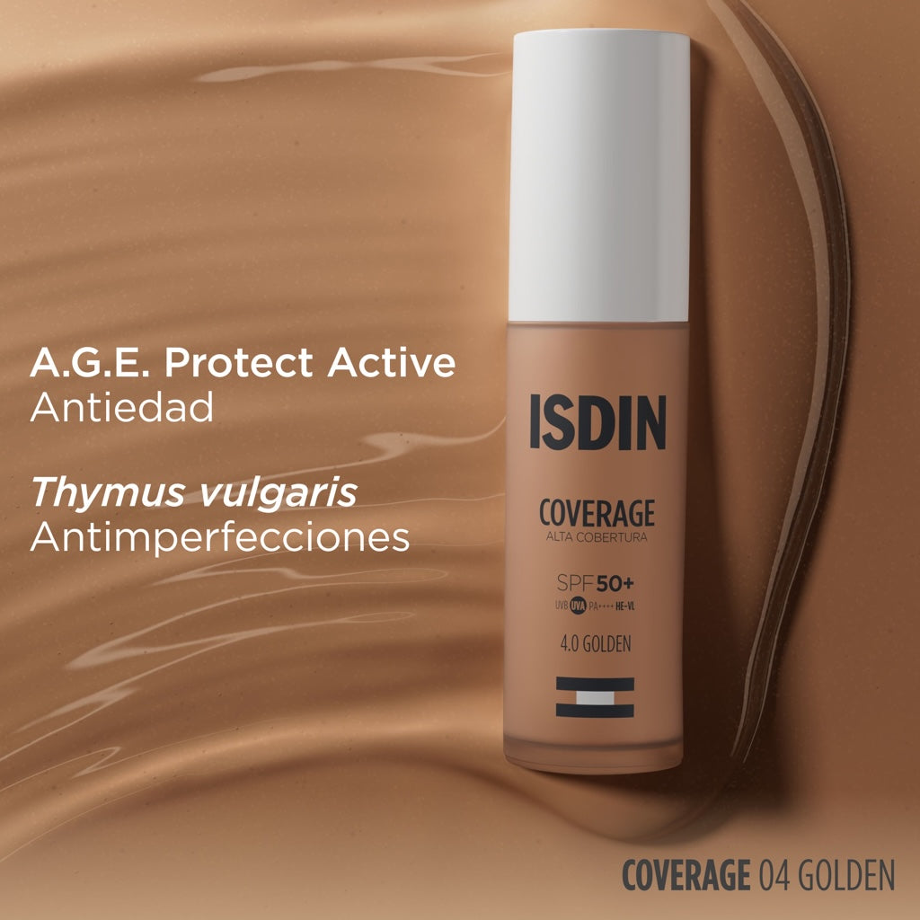 ISDIN Coverage 4.0 GOLDEN SPF50+ 30 ml