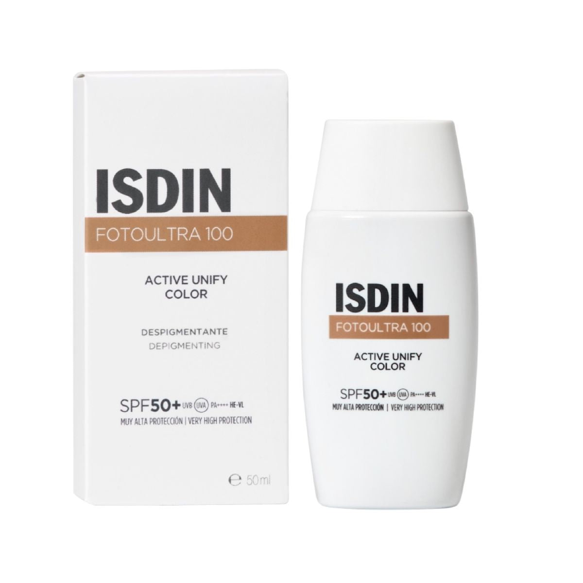 Isdin Foto Ultra Active Unify COLOR Fusion Fluid SPF 50+