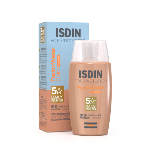 Isdin Fotoprotector Fusion Water Color Medium SPF50+ 50 ml - Protetor Solar