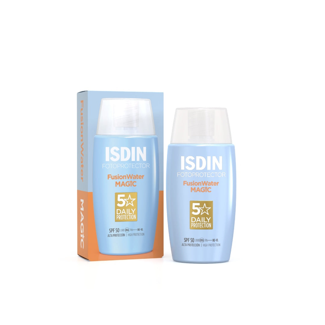 Isdin Fotoprotector Fusion Water Magic SPF 50+ 50ml - Protetor Solar Facial