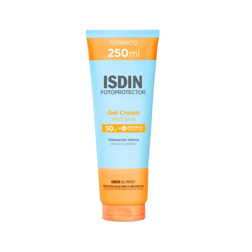 Isdin Fotoprotector Gel Creme SPF 50 250 ml - Protetor Solar Hidratação Intensa