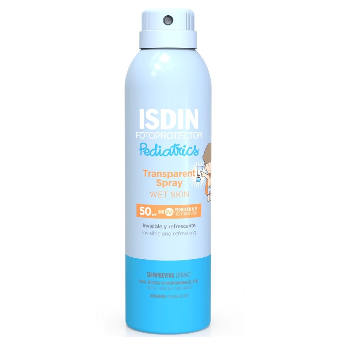 ISDIN Fotoprotector Pediatrics Transparent Spray WET SKIN SPF50 250ml