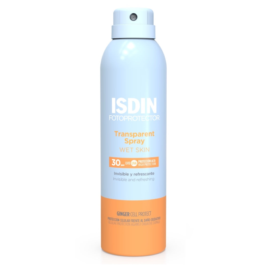 بخاخ إيزدين الشفاف الواقي من الضوء للبشرة المبللة FPS30 سعة 250 مل