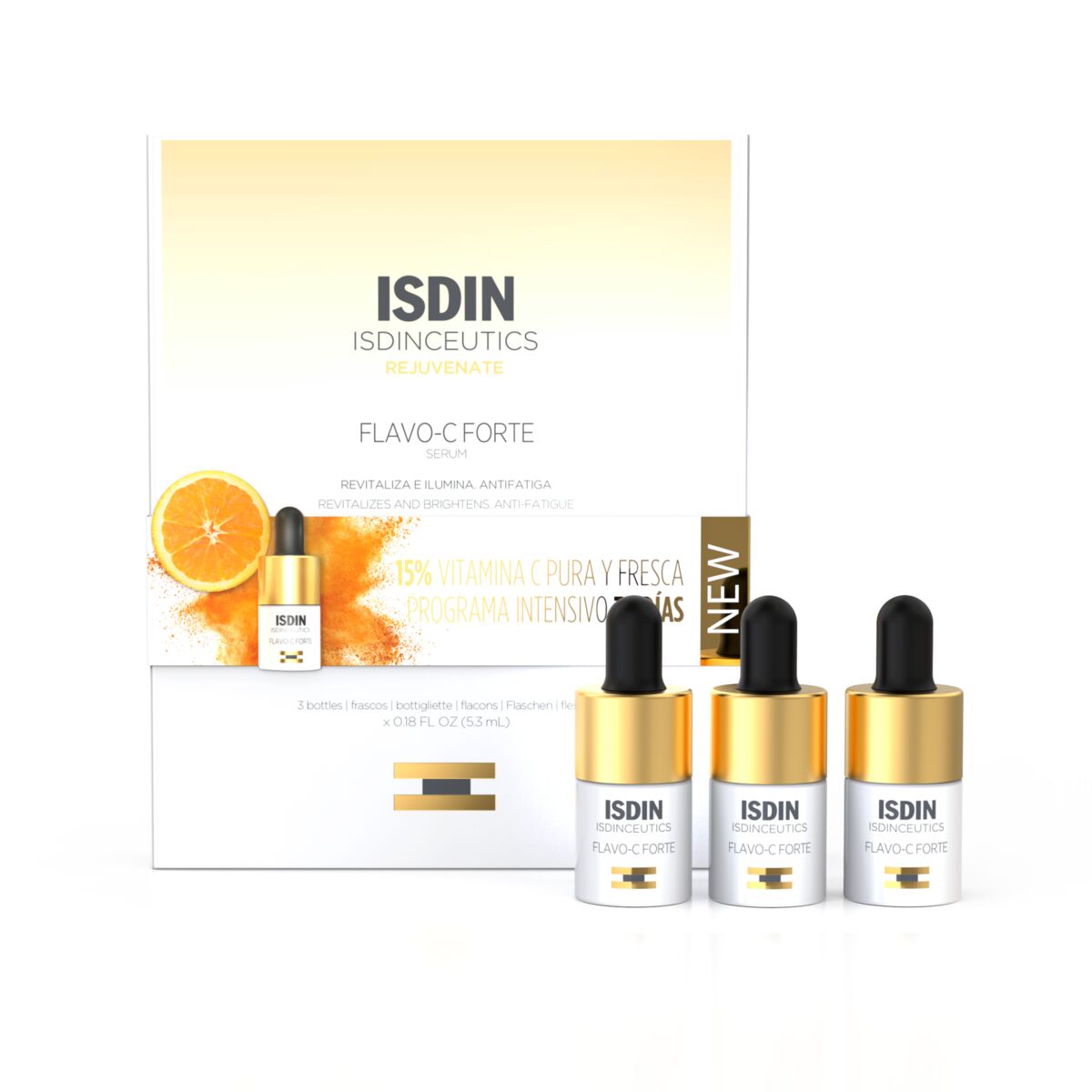 Isdin Isdinceutics Flavo-C Forte Sérum Facial 3x5,3ML
